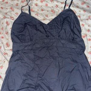 coquette blue baby doll shirt!